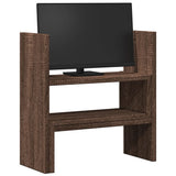 Vidaxx Schreibtisch-Organizer 40 x 17 x 41 cm, fertiges Holz, braune Eiche