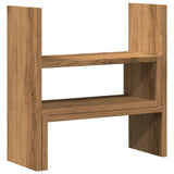 Vidaxl Bureau Organizator 40x17x41 CM Procesed Wood Artisanal Oak