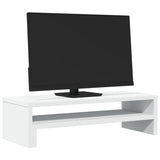 VidaXL Monitor stands 54x22x15 cm processed wood white