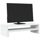Vidaxx Monitorständer 54x22x15 cm Holzwerkstoff weiß