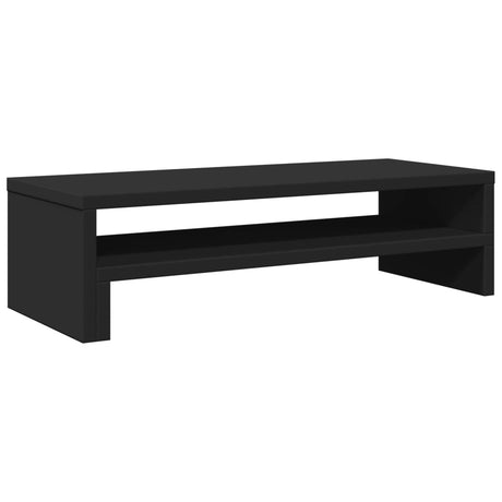 Vidaxx Monitorständer 54x22x15 cm, lackiertes Holz schwarz