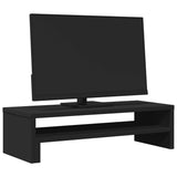 Vidaxx Monitorständer 54x22x15 cm, lackiertes Holz schwarz