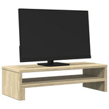 Vidaxxl Monitorständer 54x22x15 cm, Holzwerkstoff Sonoma-Eiche-farbig