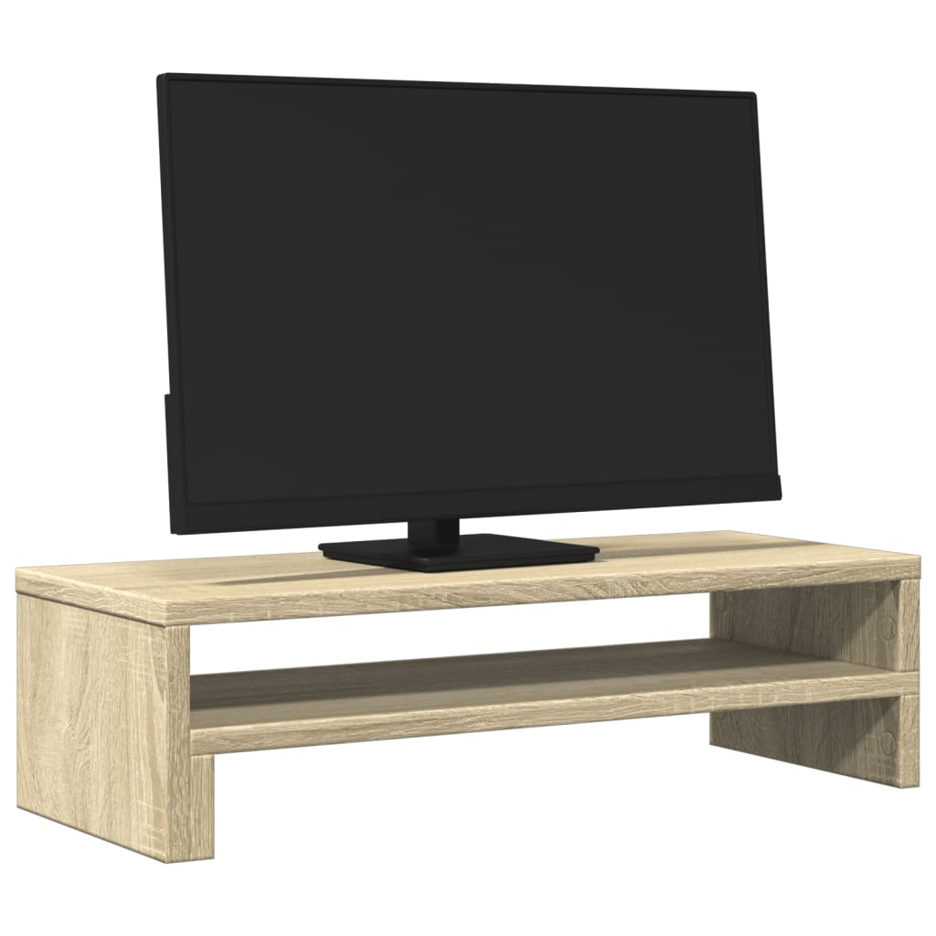 Vidaxl Monitor Standard 54x22x15 cm bearbetad trä sonoma ek färgad