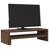 Vidaxl Monitor Standard 54x22x15 cm Behandlet trebrun eik Farget