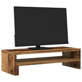 Vidaxxl Monitorständer 54x22x15 cm fertiges Holz, altholzfarben