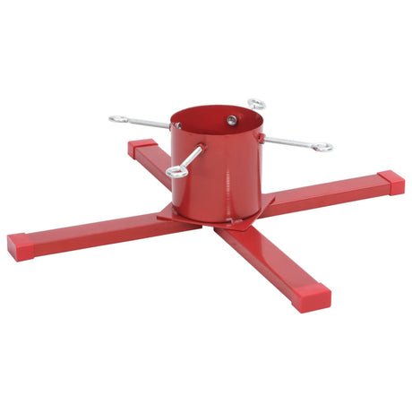 Vidaxx Weihnachtsbaumständer 61x61x15,5 cm rot