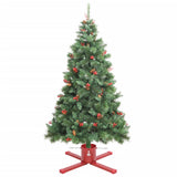 Vidaxx Weihnachtsbaumständer 61x61x15,5 cm rot