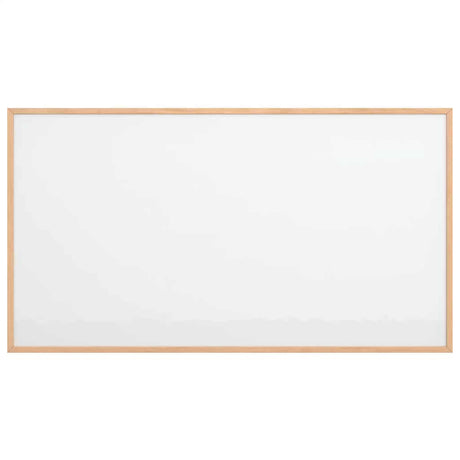 Vidaxl magnetisch whiteboard met massief grenenhouten frame 100x55 cm