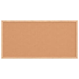 Vidaxl kurkbord met massief grenenhouten frame 60x30 cm