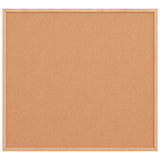 Vidaxl kurkbord met massief grenenhouten frame 60x55 cm