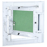 Vidaxl toegangs paneel groen en zilver 20 x 20 cm