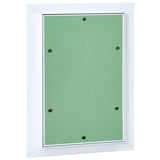 Vidaxl toegangs paneel groen en zilver 25 x 35 cm
