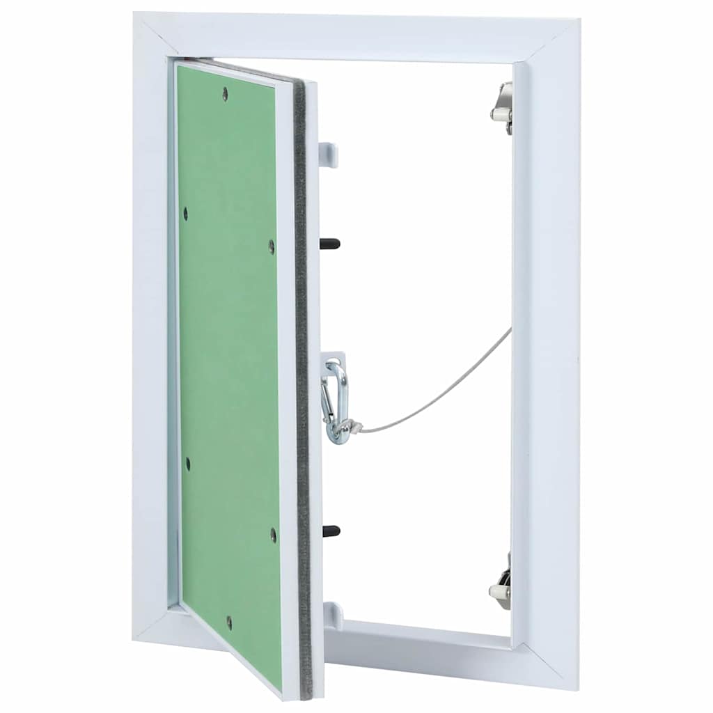 Vidaxl toegangs paneel groen en zilver 25 x 35 cm