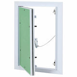 Vidaxl toegangs paneel groen en zilver 25 x 35 cm