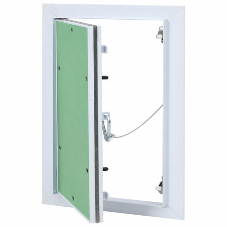 Vidaxl toegangs paneel groen en zilver 25 x 35 cm