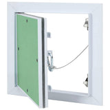 Vidaxl toegangs paneel groen en zilver 30 x 30 cm