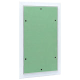 Vidaxl toegangs paneel groen en zilver 30 x 45 cm