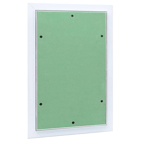 Vidaxl toegangs paneel groen en zilver 35 x 45 cm