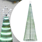 Vidaxxl LED-Weihnachtsbaum 475 LEDs kaltweiß 247 cm