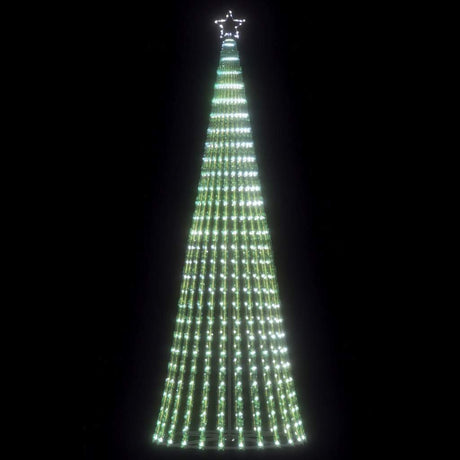Vidaxxl LED-Weihnachtsbaum 475 LEDs kaltweiß 247 cm