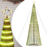 Vidaxl led-kerstboom 1028 leds warm wit 403 cm