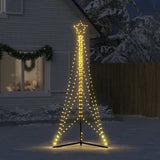 Vidaxxl LED-Weihnachtsbaum 483 LEDs warmweiß 240 cm