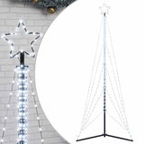 Vidaxxl LED-Weihnachtsbaum 525 LEDs kaltweiß 302 cm