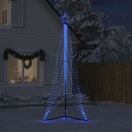 Vidaxxl LED-Weihnachtsbaum 525 LEDs 302 cm blau