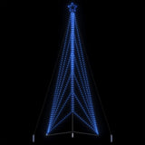 Vidaxxl LED-Weihnachtsbaum 861 LEDs 478 cm blau