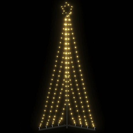 Vidaxxl LED-Weihnachtsbaum 339 LEDs warmweiß 187 cm
