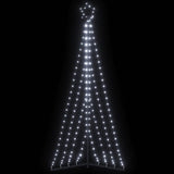 Vidaxxl LED-Weihnachtsbaum 339 LEDs kaltweiß 187 cm