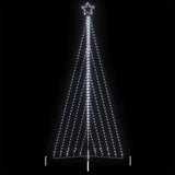 Vidaxl led-kerstboom 570 leds koud wit 399 cm