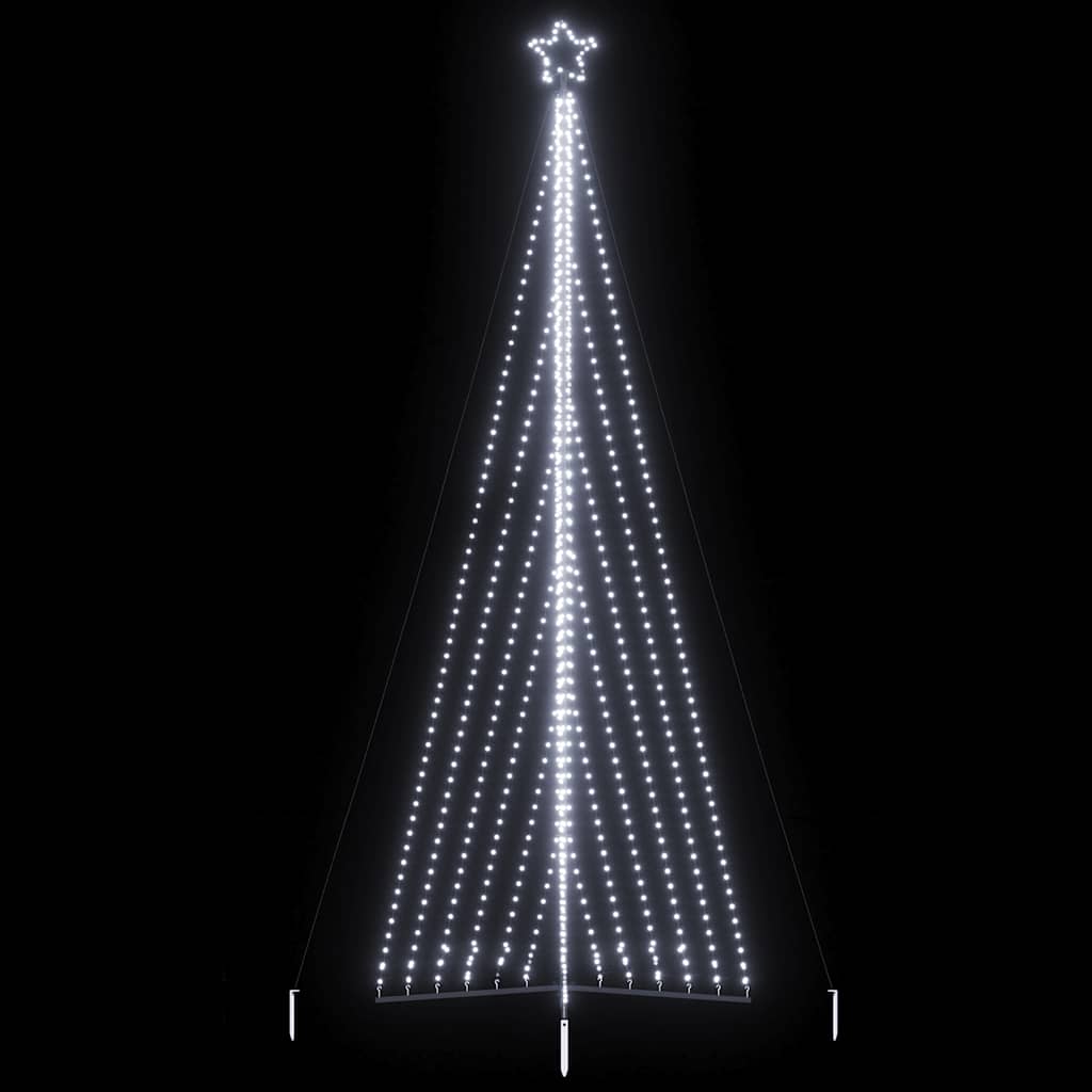 Vidaxl led-kerstboom 789 leds koud wit 476 cm