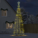 Vidaxxl LED-Weihnachtsbaum 1534 LEDs warmweiß 503 cm