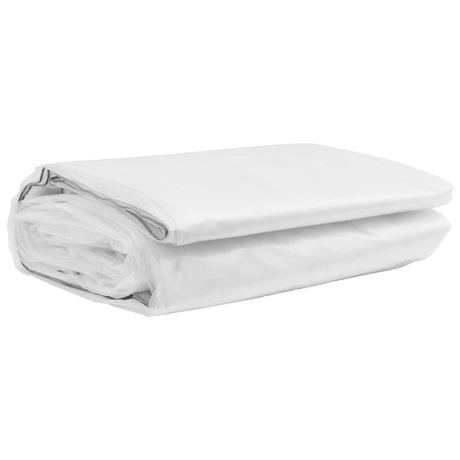 Vidaxl plantenafdekking met zeilringen 1x6 m polyethyleen