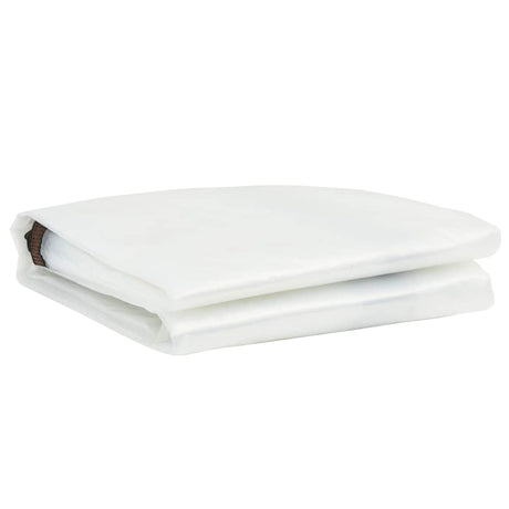 Vidaxl plantenafdekking met zeilringen 2x8 m polyethyleen