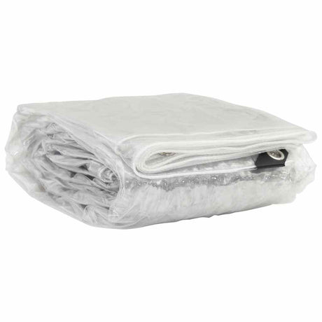 Vidaxl plantenafdekking met zeilringen 1x10 m pvc