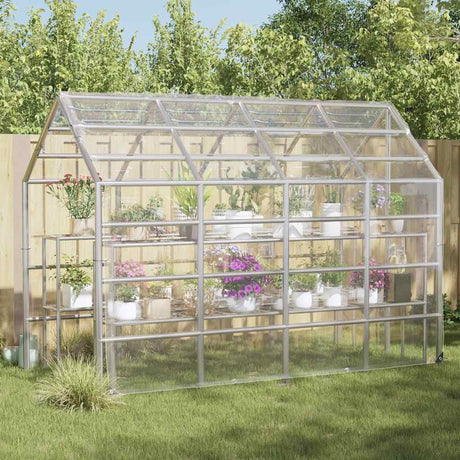 Vidaxl plantenafdekking met zeilringen 3x5 m pvc