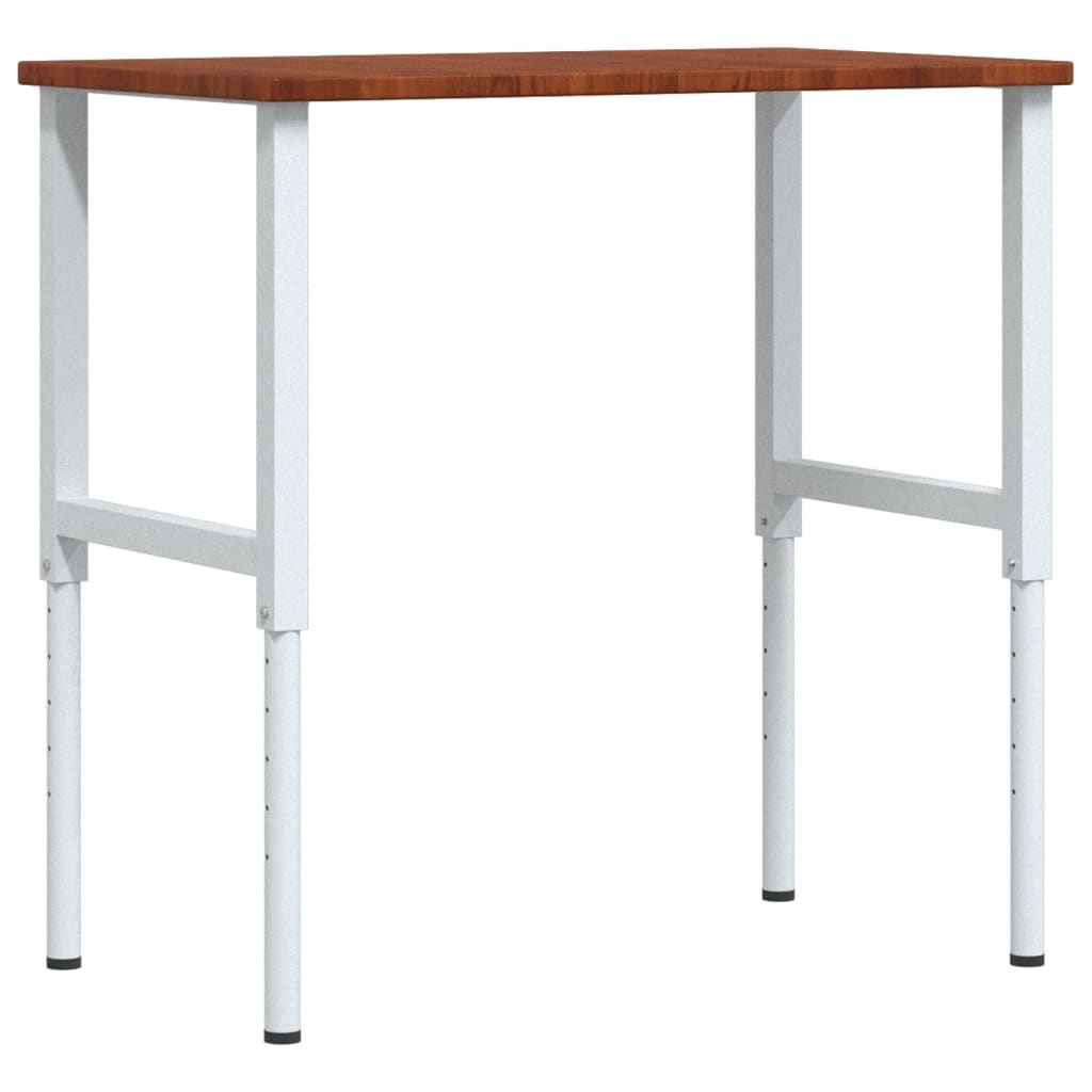 VidaXL Werkbank Rechteck 100x60x (71,5-98) cm Eiche dunkelbraun