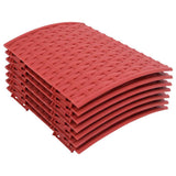 Vidaxx Weihnachtsbaumrock ø56x23 cm Kunststoff rot