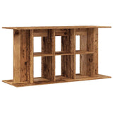 Vidaxl Aquarium Standard 120X4xx6 CM veraarbecht huet Holz al Holz faarweg verschafft