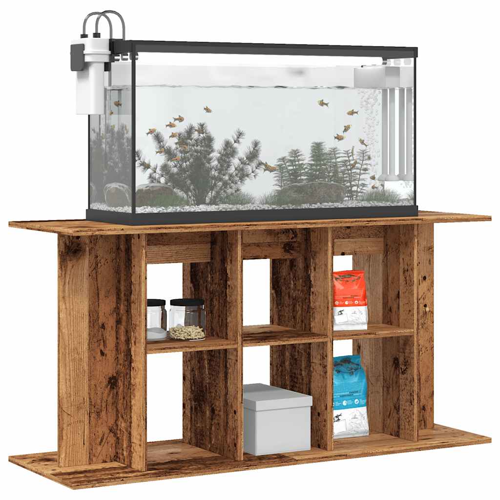 Vidaxl Aquarium Standard 120X4xx6 CM veraarbecht huet Holz al Holz faarweg verschafft