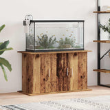 Vidaxl aquariumstandaard 101x41x58 cm bewerkt hout oud houtkleurig