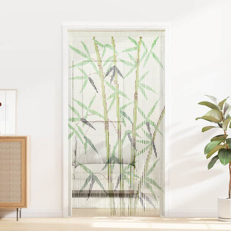 Vidaxl insectengordijn bamboe print 100x200 cm bamboe