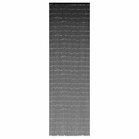 Vidaxl insectengordijn 56x185 cm bamboe donkergrijs