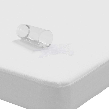 Vidaxl matrasbeschermer waterdicht 140x200 cm wit