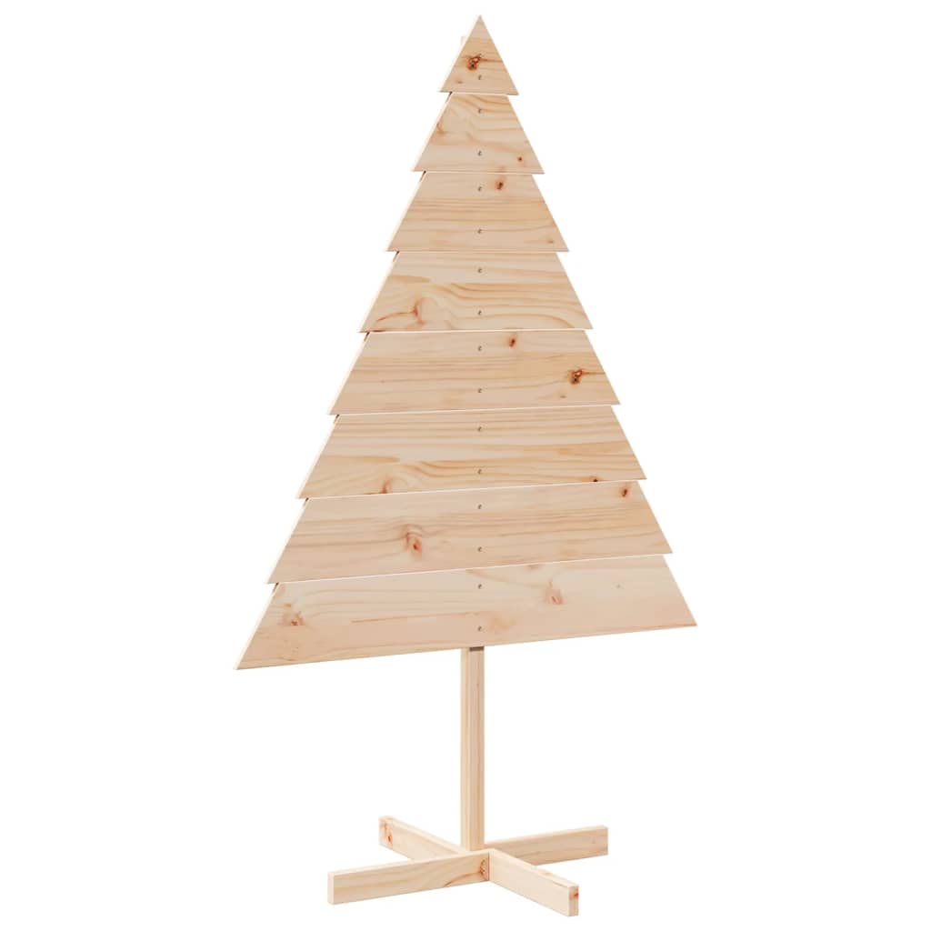 VidaXL Weihnachtsdekoration Weihnachtsbaum 150 cm Massivholz