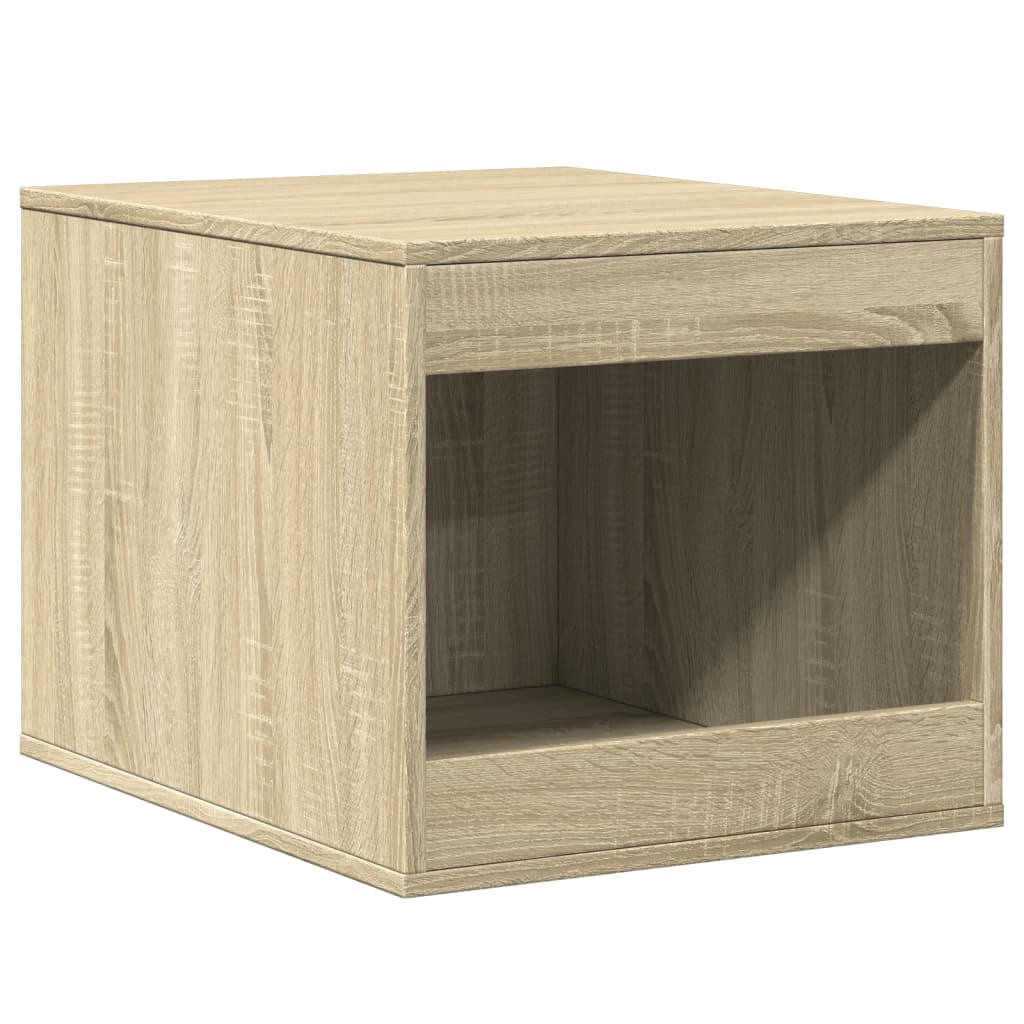 Vidaxl kattenbakkast 47x59x42 cm Bois de chêne sonoma en bois sonoma coloré