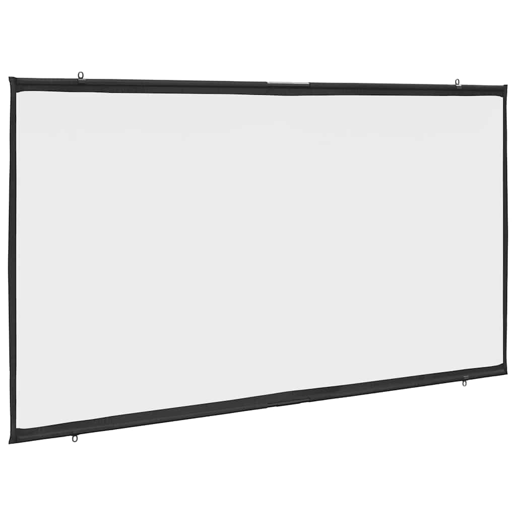 Vidaxl Projection Screen Wall Visící 100 palců 16: 9